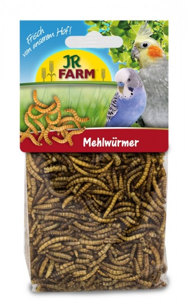 JR Farm Birds Mehlwürmer 25g