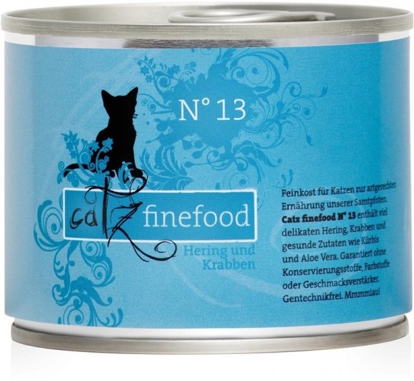 Catz finefood No.13 Hering&Krabben 200g