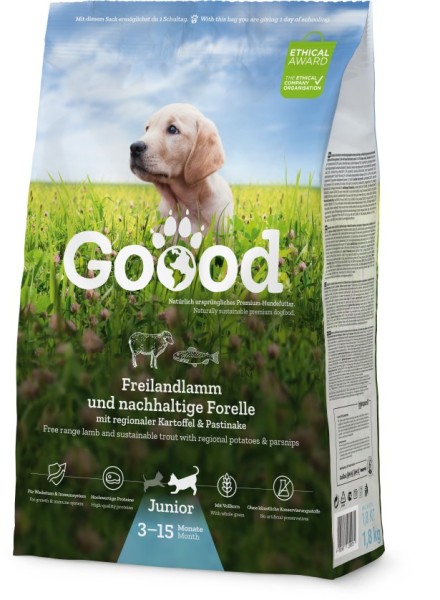 GOOOD Junior Freilandlamm & Nachhaltige Forelle 1,8 kg