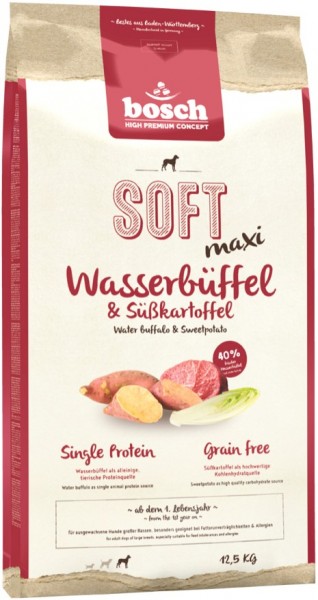 Bosch HPC Soft Maxi Wasserbüffel & Süßkartoffel 12,5kg