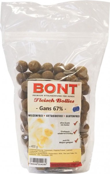 Bont Fleisch-Bollies Gans, 400g