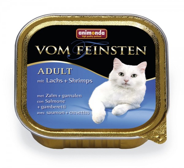 Animonda vom Feinsten Adult Lachs & Schrimps 100g Schale