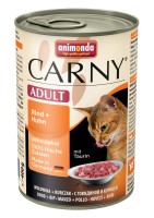 Animonda Carny Cat - Dose Adult Rind & Huhn 400g Animonda Carny Cat - Dose Adult Rind & Huhn 400g