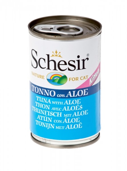 Schesir Kitten - Thunfisch & Aloe - 140g Dose