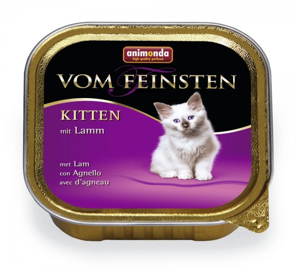 Animonda Kitten vom Feinsten mit Lamm 100g Schale