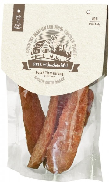 Bosch Country Meat-Snack 100% Hühnchenfilet 80g