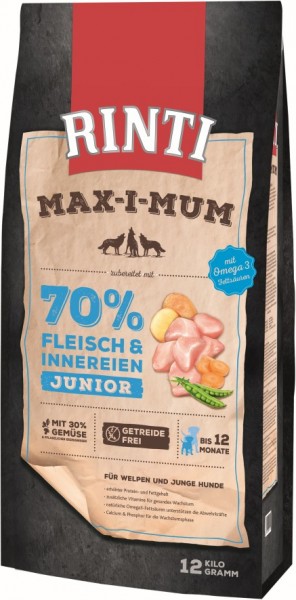 RINTI MAX-I-MUM Junior Huhn 12kg