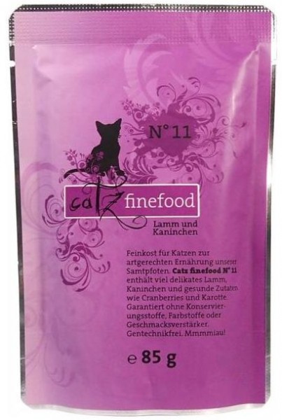 Catz finefood No.11 Lamm&Kaninchen 85g