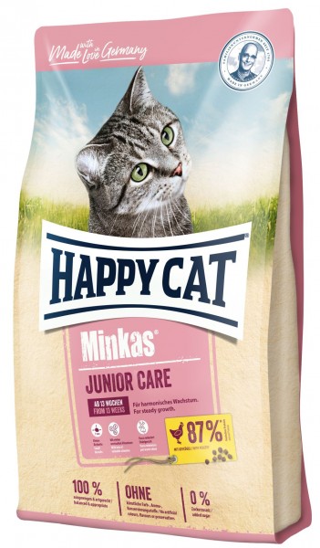 Happy Cat Minkas Junior Care Geflügel 10kg