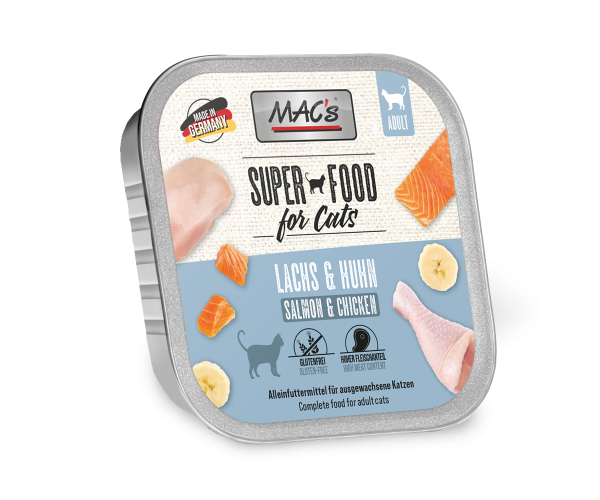 MACs CAT - Lachs & Huhn 100g Schale