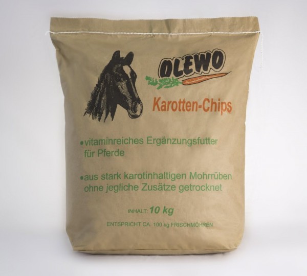 Olewo Pferd Karotten Chips 10kg