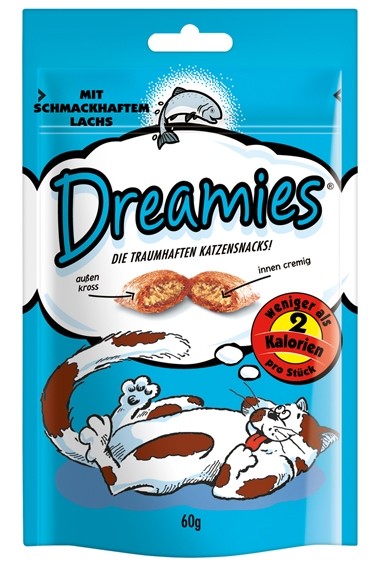 Dreamies Lachs 60g