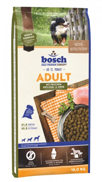 Bosch Adult Geflügel & Hirse 15 kg