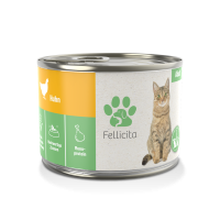 Fellicita Nassfutter Katze Huhn pur, 200g Dose Fellicita Nassfutter Katze Huhn pur, 200g Dose