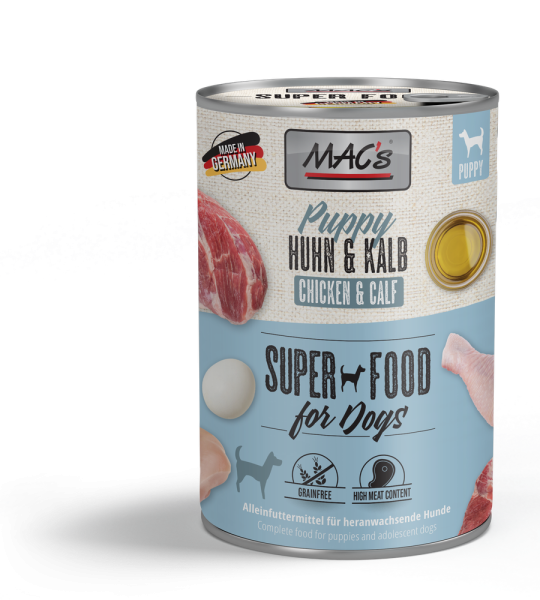 MACs DOG - Puppy Huhn & Kalb 400g