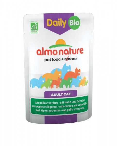 Almo Nature Daily BIO Huhn & Gemüse - 70g Frischebeutel