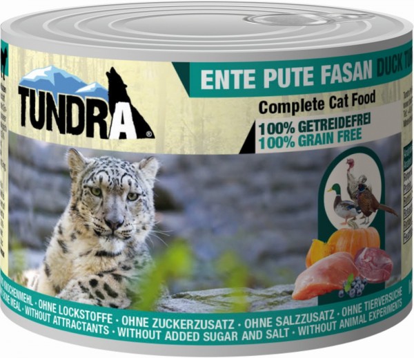 Tundra Adult Cat Ente, Pute & Fasan - 200g Dose