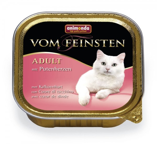 Animonda vom Feinsten Adult mit Putenherzen - 100g Schale