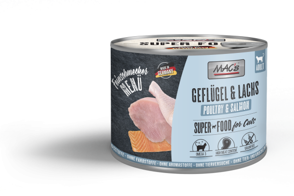 MACs CAT - Feinschmecker Geflügel & Lachs 200g