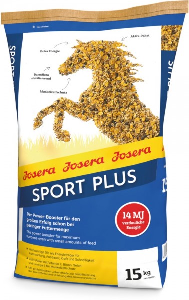 Josera petfood, Pferd, Sport Plus 15kg