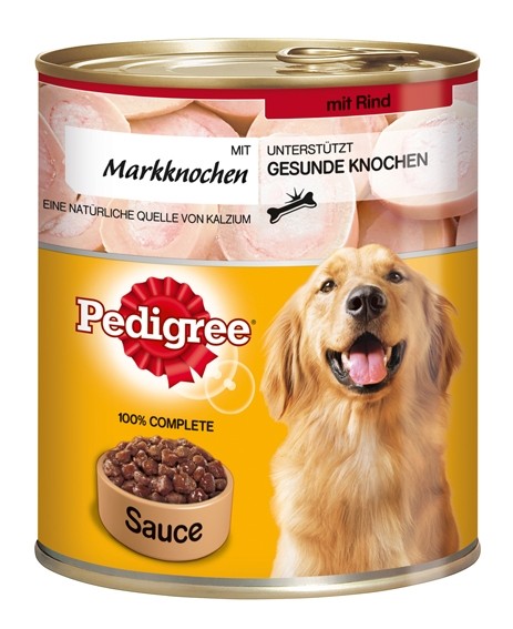 *** Pedigree Dose Adult Plus Markknochen mit Rind - 800g Dose [*** AUSLAUFARTIKEL]