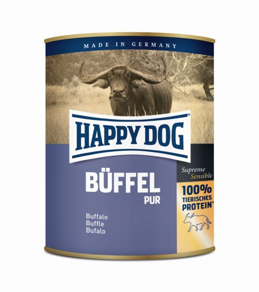 Happy Dog Dose Büffel Pur 800g