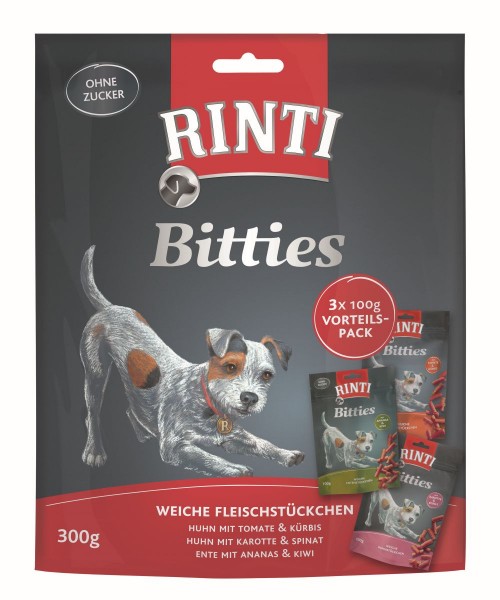 RINTI Bitties 300g Multipack mit 3 verschiedenen Sorten