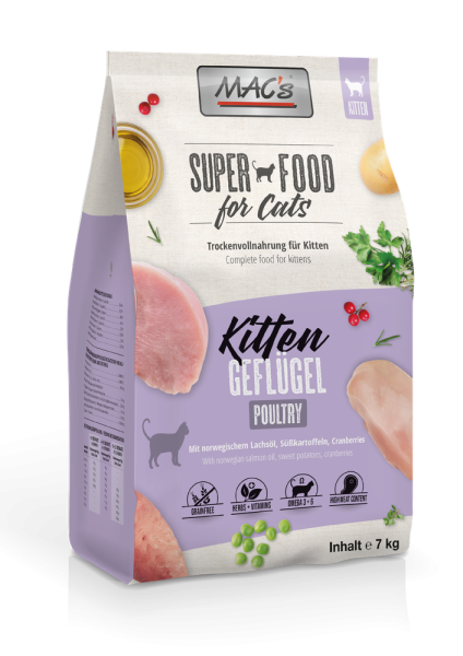 MACs CAT - Kitten Geflügel 7kg