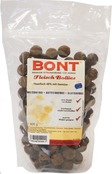 Bont Fleisch-Bollies Thunfisch & Gemüse, 400g