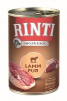 Finnern Rinti Dog - Dose Singlefleisch Lamm Pur 400g Finnern Rinti Dog - Dose Singlefleisch Lamm Pur 400g