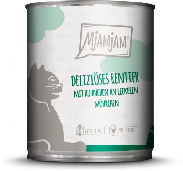 MjAMjAM - deliziöses Rentier mit Hühnchen an leckeren Möh