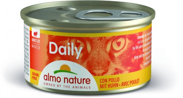 Almo Nature Katze Daily Menu Mousse Huhn - 85g Dose