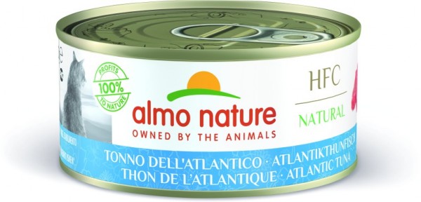 Almo Nature Katze Natural - Atlantikthunfisch - 150g Dose