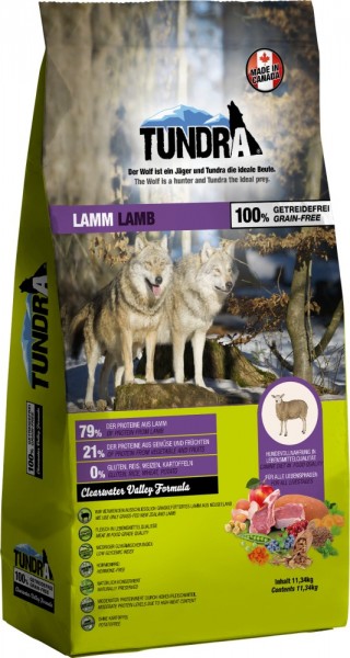 Tundra Adult Dog Clearwater Valley Lamm - 11,34kg Beutel