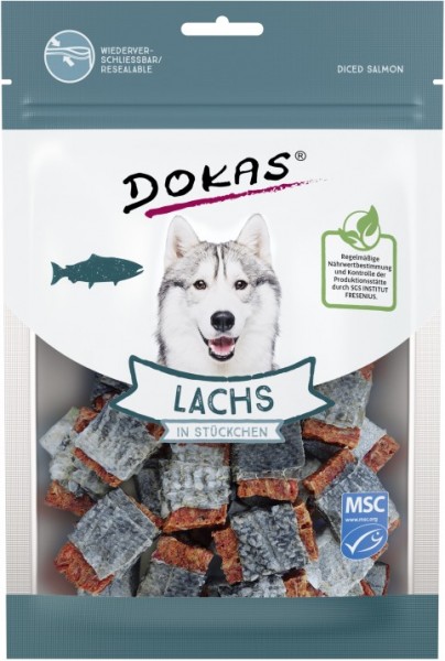 *** Dokas Lachs in Stückchen 80g [*** AUSLAUFARTIKEL]