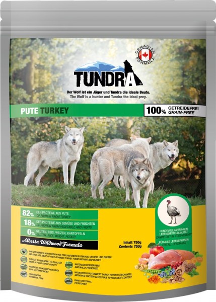 Tundra Adult Dog Alberta Wildwood Pute - 750g Beutel