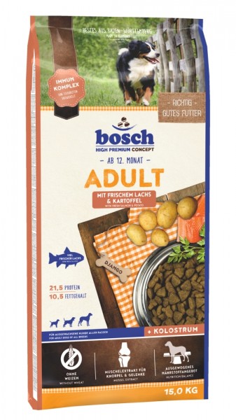 Bosch Dog Adult Lachs & Kartoffel 15kg