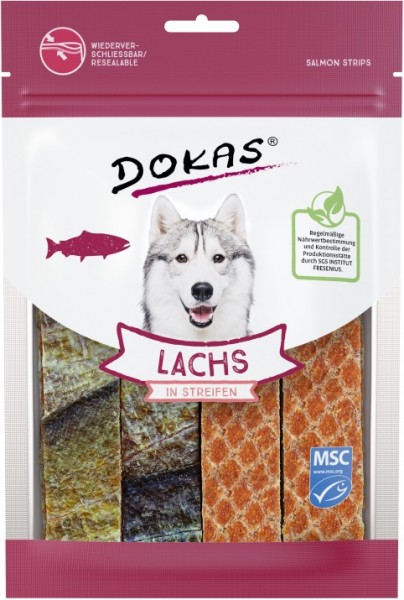 Dokas Lachs in Streifen100 g