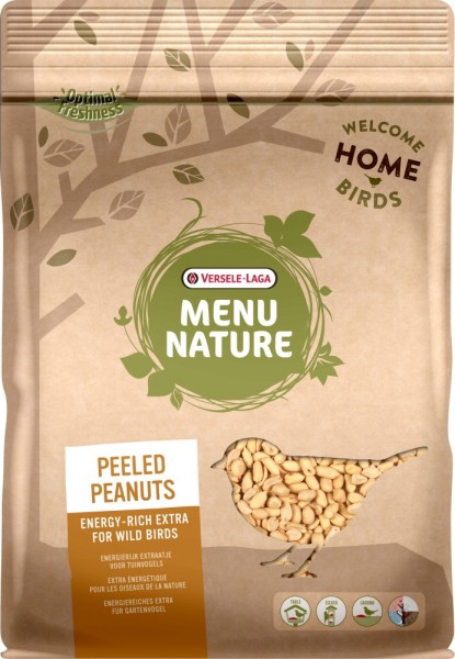 Versele-Laga Menu Nature Peeled peanuts - 1kg Frischebeutel