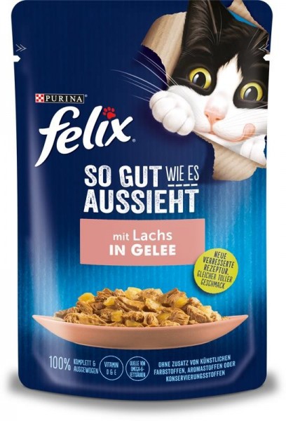 Felix So gut wie es aussieht mit Lachs 85g