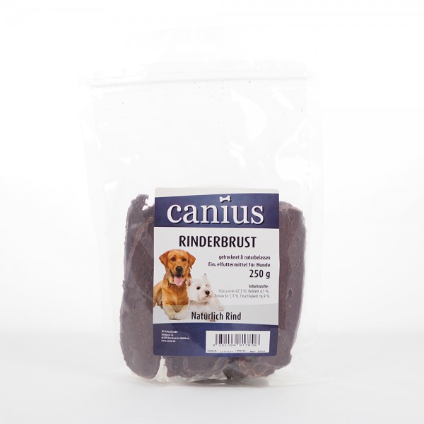 Canius Rinderbrust getrocknet 250g