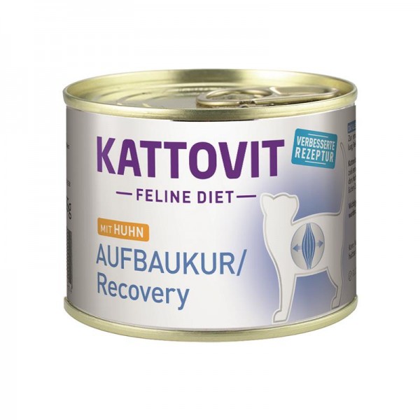Kattovit Feline Diet - Aufbaukur mit Huhn - 185g Dose