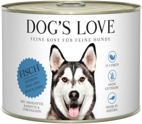 DOG´S LOVE Fisch 200g Dose