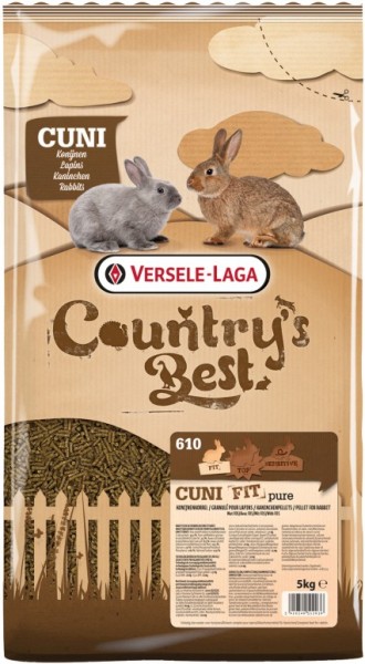 Versele-Laga Countrys Best CUNI FIT Pure - 5kg Sack - Kaninchenfutter