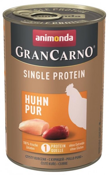 Animonda GranCarno Single Protein Adult Huhn pur - 400g Dose