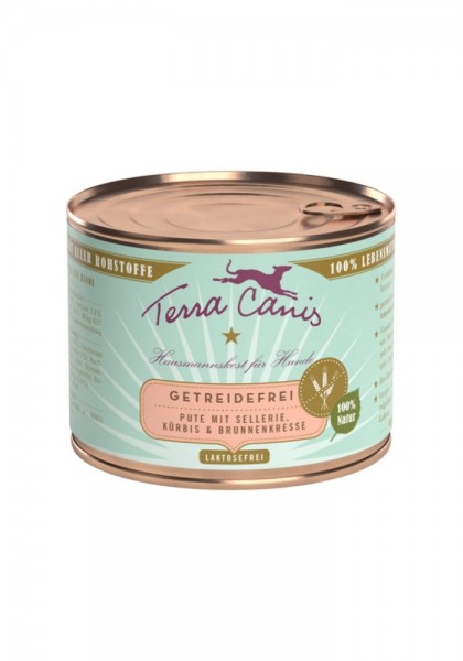 Terra Canis Sensitive Pute mit Sellerie, Kürbis und Kamille 200g