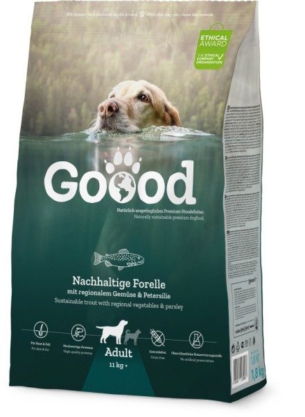 GOOOD Adult Nachhaltige Forelle 1,8 kg