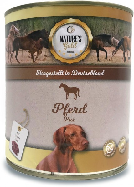 Natures Gold Pferd pur - 800g Dose