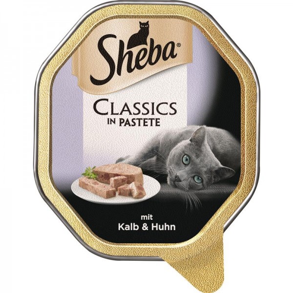 Sheba Schale Classics mit Kalb & Huhn 85g