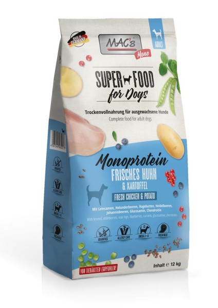 MACs DOG - Mono frisches Huhn 12kg